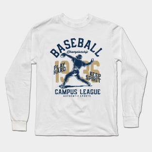 Baseball Campus League Long Sleeve T-Shirt